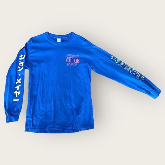John Mayer the search for everything 2017 World Tour Las Vegas Long Sleeve Shirt - Picture 1 of 6